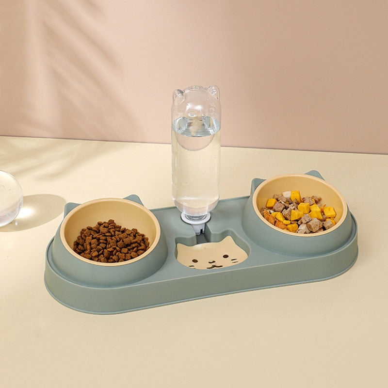 Pet Cat Automatic Feeder Bowl