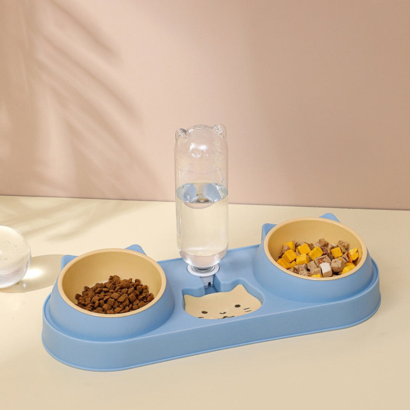 Pet Cat Automatic Feeder Bowl