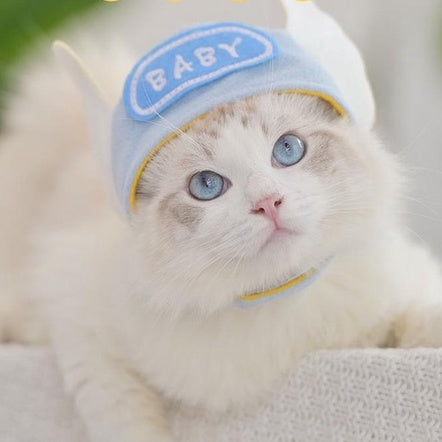 SG READY STOCK Pet Cats Dogs Hat Cap Headwear Cute for Cats Dogs Pet Hair Accessories