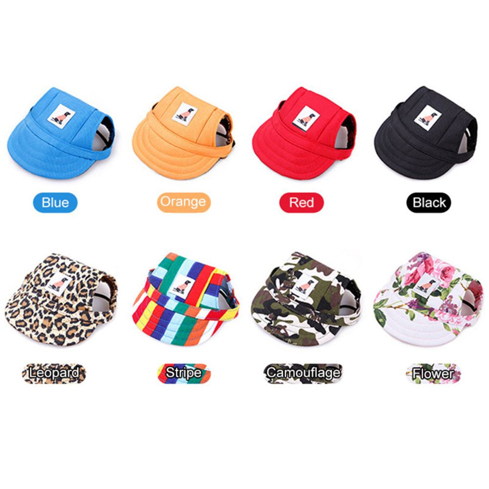 REBUY Headwear Dog Caps Party Costume Dog Supplies Sun Hat Accessories Canvas Puppy Pet Products Sports Baseball Caps