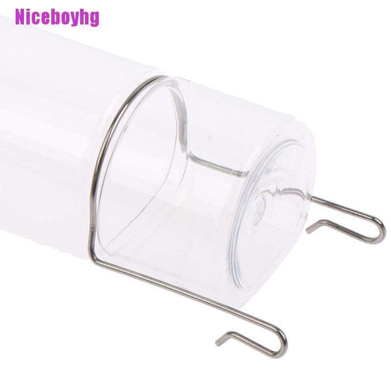 Niceboyhg Pet Rabbit Hamster Drinker Nipple Bottle Dispenser Hanging Automatic Device