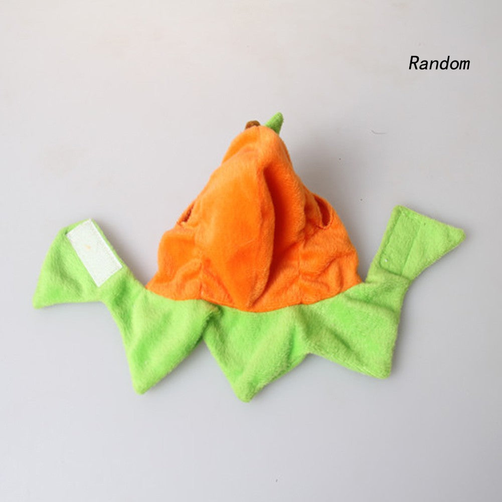 ◆RAN◆Cute Pet Cat Costume Cosplay Pumpkin Hat Cap Halloween Party Headwear Decor