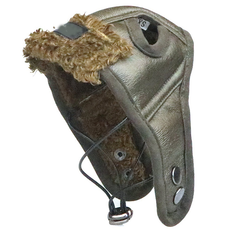 Pet Helmet Pet dog Autumn Plus Cashmere Winter Pilot Hat