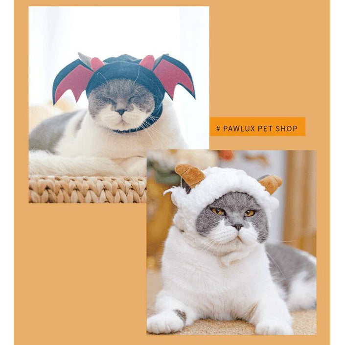 Cat Hat Pet Headgear Pet Hat Cute Pet Accessories Cat Dog Cartoon Party Pet Headgear