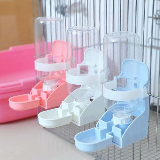 Pet Cage Automatic Water Drinker Rabbit Cat Small Pets Hanging Drinking Bottle