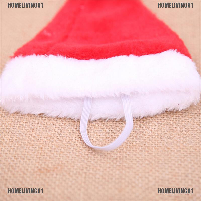 ［COD］HOMELIVING01 Christmas pet santa hat small puppy cat dog xmas holiday costume ornaments