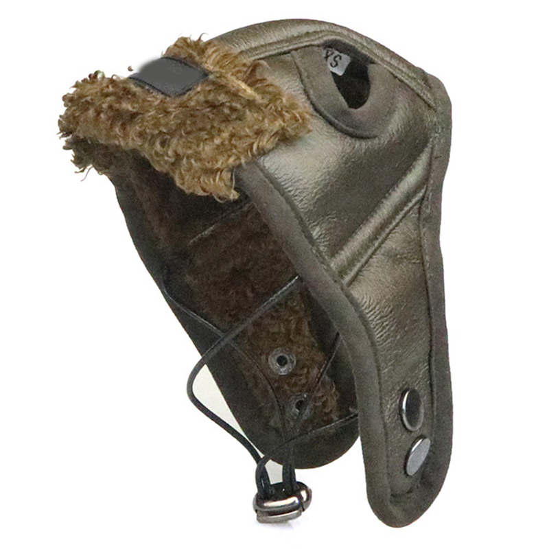 Pet Helmet Pet dog Autumn Plus Cashmere Winter Pilot Hat