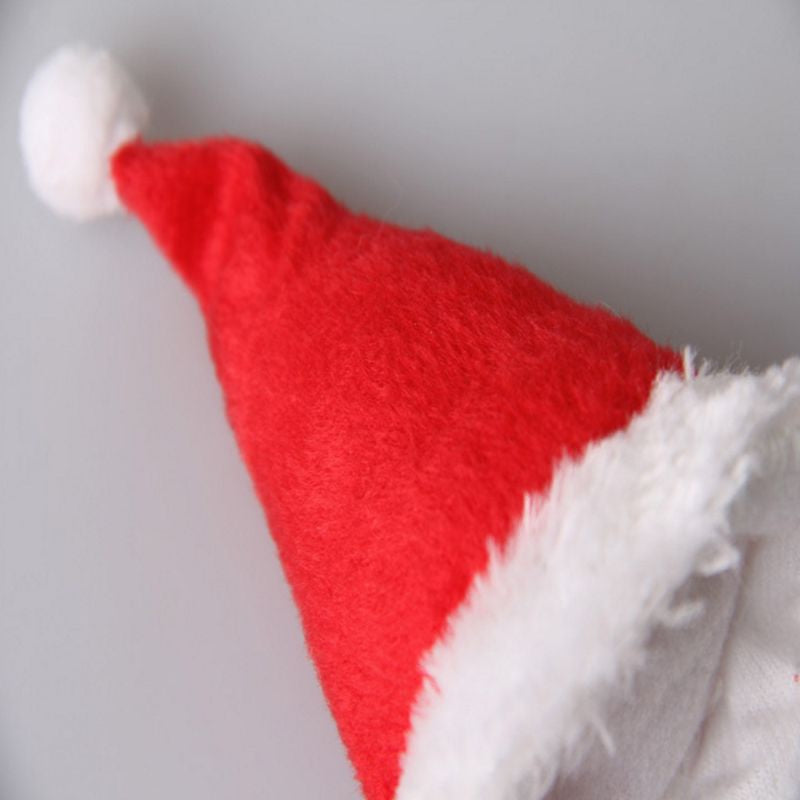 ESP Small Animals Pet Santa Claus Hat Rabbit Hamster Guinea Pig Rats Christmas Cap