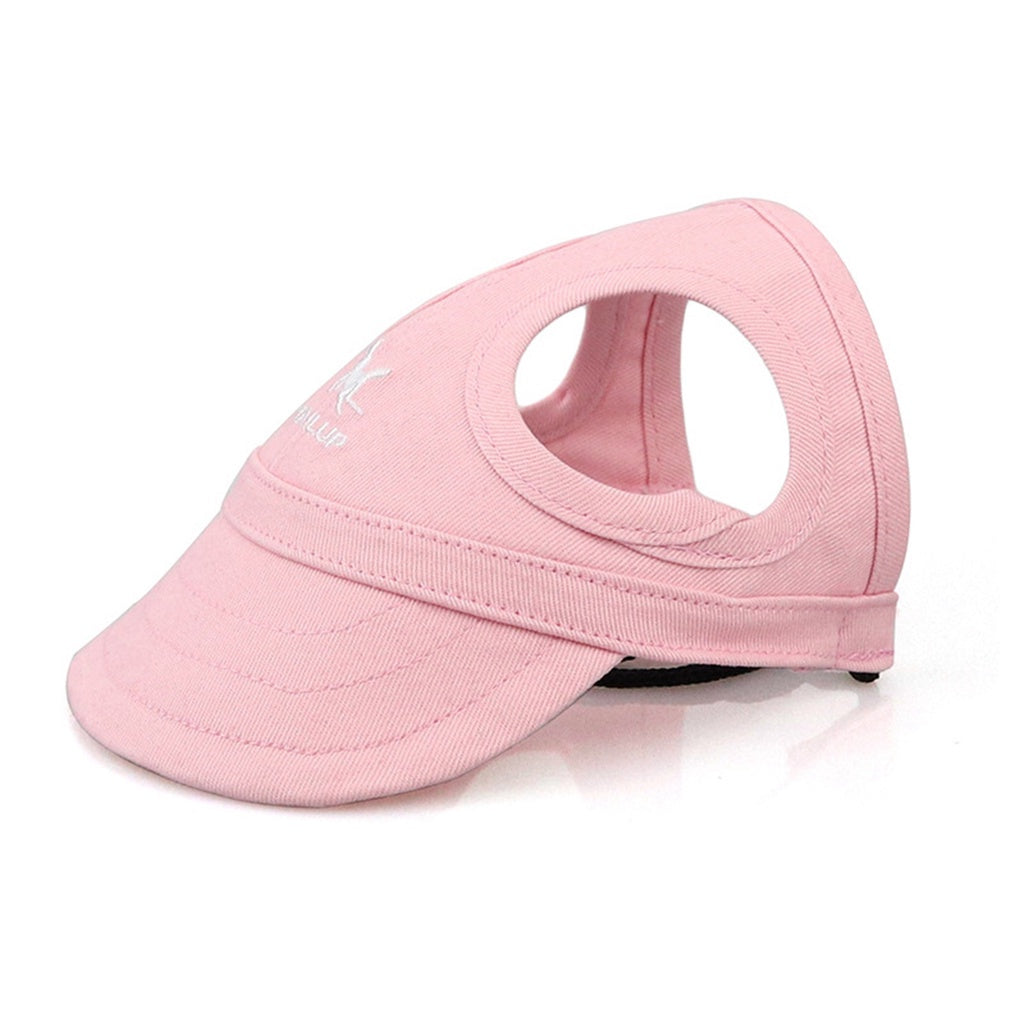 MXFASHIONE Casual Pet Sunbonnet Mini Cat Baseball Cap Dog Hats Canvas Outdoor Stylish Pet Birthday Gift Puppy Kitten Costume Accessories