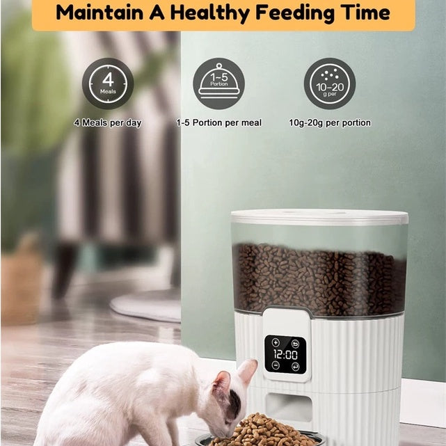 Smart Pet Feeder Cat And Dog Automatic Food Dispenser Auto Timing Feeding Pet Supplies