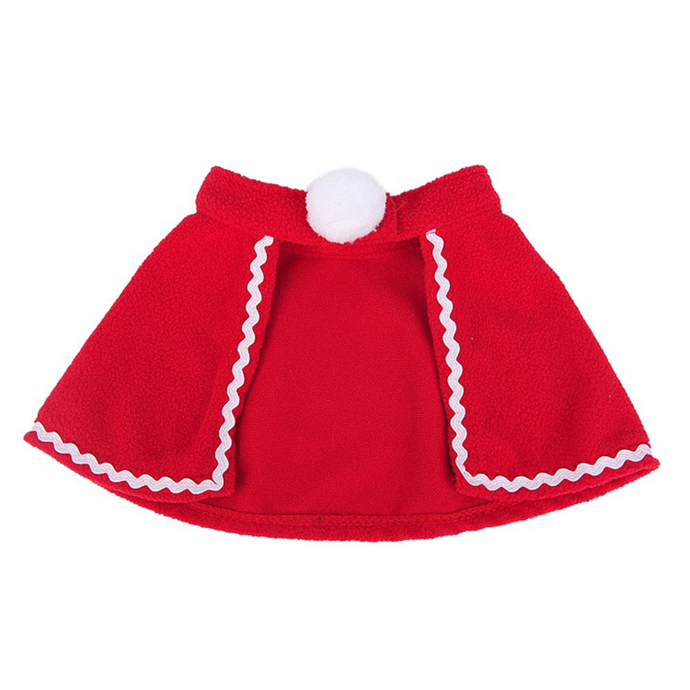 Fast delivery Pet Cat Dog Puppy Santa Red Scarf Hat Christmas Clothes Costumes Warm Apparel My living