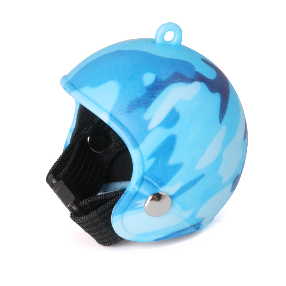 LONTIME Toy Pet Protective Headgear ABS Sun Rain Protection Hats Chicken Helmet Accessories Light Pet Supplies Funny Bird Protect Cap